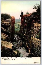 Cartão postal 1907 Stone Steps Sam Point Shwawangunk Mountains Ulster Co. NY publicado comprar usado  Enviando para Brazil