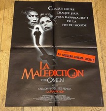 Malediction affiche cinéma d'occasion  Nancy-