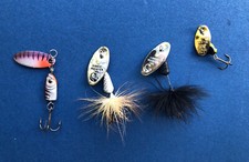 Iscas de pesca mini micro giratórias Panther Martin Blue Fox 1/8 e menos comprar usado  Enviando para Brazil