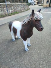 Pony pferd lebensgroß gebraucht kaufen  Hergisdorf