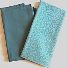 Vintage teal patterned for sale  HALSTEAD