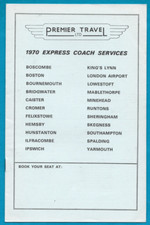 Premier travel 1970 for sale  HASTINGS