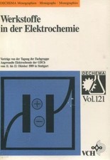 Werkstoffe elektrochemie vch gebraucht kaufen  Neumünster