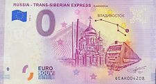 BILLET 0  EURO RUSSIA TRANS SIBERIAN EXPRESS   2020 NUMERO DIVERS na sprzedaż  Wysyłka do Poland