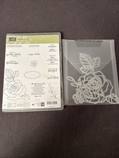 Stampin stempelset rosenzauber gebraucht kaufen  Freigericht
