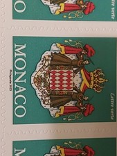 Timbres carnets monaco d'occasion  Méry-sur-Oise
