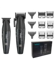 Usado, Aparador de cabelo profissional VGRHair Clipper ajustável barbeiro máquina recarregável comprar usado  Enviando para Brazil