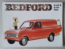 Bedford van brochure for sale  BOURNE