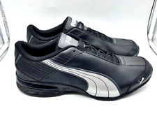 Zapatos/zapatillas para correr Puma Super Elevate negros/grises para hombre 185399 02 talla 14 segunda mano  Embacar hacia Argentina