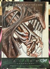 2016 Upper Deck Alien Anthology Sketch Tim Shay 1/1 [y1155] comprar usado  Enviando para Brazil