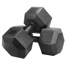 2x10kg dumbbells hex for sale  IPSWICH