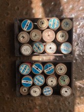 Vintage wooden cotton for sale  NORWICH