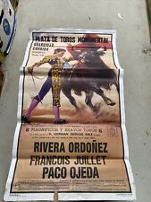 Ancienne affiche corrida d'occasion  Aix-les-Bains