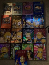 Simpsons dvd box for sale  WORKINGTON