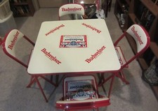 Vintage budweiser card for sale  Chesterfield