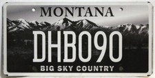 Montana usa nummernschild gebraucht kaufen  Euskirchen