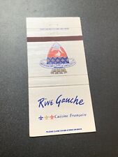 Matchbook cover rive d'occasion  Expédié en Belgium