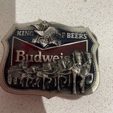 Vintage budweiser belt for sale  CRAWLEY