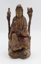 Chine statue bois d'occasion  Barbentane