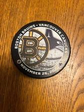 Bruins canucks dual for sale  Saugus