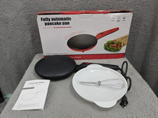 Usado, Máquina de crepe elétrica 8" panqueca multiuso para crepes ovos, caixa aberta comprar usado  Enviando para Brazil
