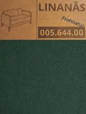 Ikea LINANÄS Bezug 2er Sofa Vissle dunkelgrün 005.644.00 NEU OVP Wechselbezug, używany na sprzedaż  Wysyłka do Poland