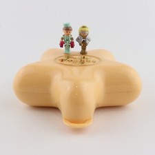 Usado, POLLY POCKET 1992 Hollywood Hotel COMPLETO com PORTA FRONTAL PRATA comprar usado  Enviando para Brazil