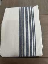 Pottery Barn Riviera Drapeado 50x108" forro de algodão azul marinho um painel comprar usado  Enviando para Brazil