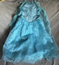 Autêntico Vestido Frozen Princesa Elsa Parques da Disney Meninas 7-8 Fantasia Halloween comprar usado  Enviando para Brazil