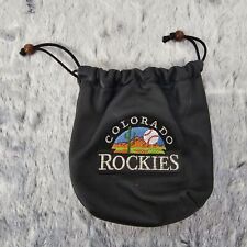 Bolso de cuero pequeño Colorado Rockies MLB soporte de béisbol vintage coleccionistas segunda mano  Embacar hacia Argentina