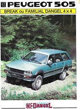 Dangel peugeot 505 d'occasion  Toulouse-
