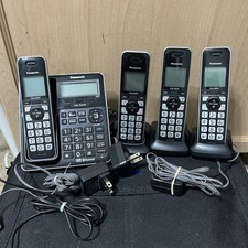 Usado, 4 conjuntos de expansão de telefone sem fio Panasonic KX-TGFA71 bloqueador de chamadas Link2cell comprar usado  Enviando para Brazil