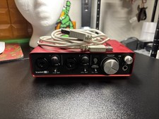 Focusrite Scarlett 2i2 (2ª geração) interface de áudio USB gravação de estúdio U258499 comprar usado  Enviando para Brazil