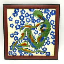 Framed ceramic tile for sale  STOKE-ON-TRENT