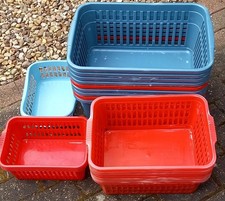plastic storage baskets for sale plastic storage baskets for sale PETERBOROUGH