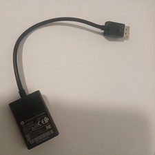 Adaptador HP DisplayPort para VGA para melhorar a resolução de vídeo VGA gráfico novo sem etiquetas comprar usado  Enviando para Brazil