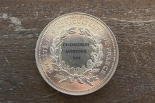 Médaille société agriculteu d'occasion  Cusset