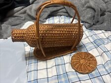 Vintage wine wicker for sale  Pompano Beach