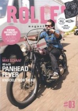 ROLLER MAGAZINE Vol.3 Bike Book Japan Max Schaaf PANHEAD KNUCKLEHEAD 2012 comprar usado  Enviando para Brazil