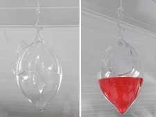 Dekovase glas hängend gebraucht kaufen  Deutschland