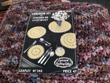 Vintage lyscord lystwist for sale  STOWMARKET