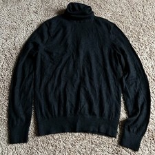 Suéter Michael Kors Cashmere manga longa gola alta tamanho M preto comprar usado  Enviando para Brazil