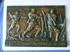 Placca bronzo rilievo usato  Borgo San Lorenzo