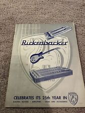 Catálogo de guitarras vintage 1956 Rickenbacker comprar usado  Enviando para Brazil
