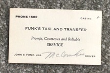Vintage funks taxi for sale  Dayton