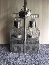 Vintage glass decanters for sale  WIRRAL