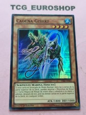 Corrente Gishki ■ YUGIOH ■ THSF ■ 2015 ■ ESPANHOLA ■ SUPER RARA ■ QUASE PERFEITA #2633 comprar usado  Enviando para Brazil