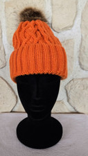 Bonnet orange doublé d'occasion  Courville-sur-Eure