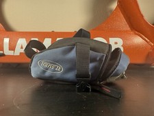 Bolsa Trans It bicicleta sob selim náilon acabamento reflexivo azul pequeno #4 comprar usado  Enviando para Brazil