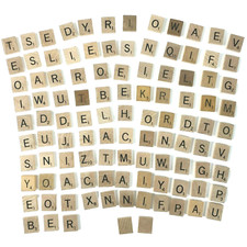 Scrabble wood letter for sale  San Jose